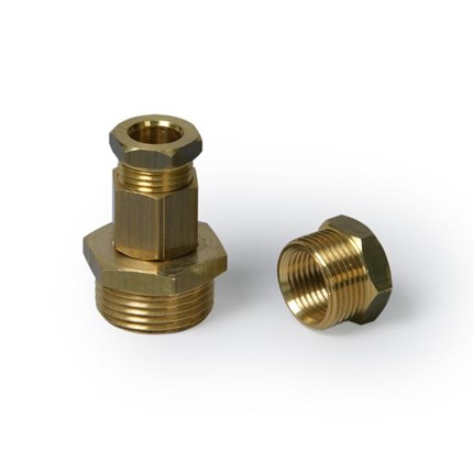 Комплект Thermo для ввода греющего кабеля в трубу 1/2", 3/4", 1"